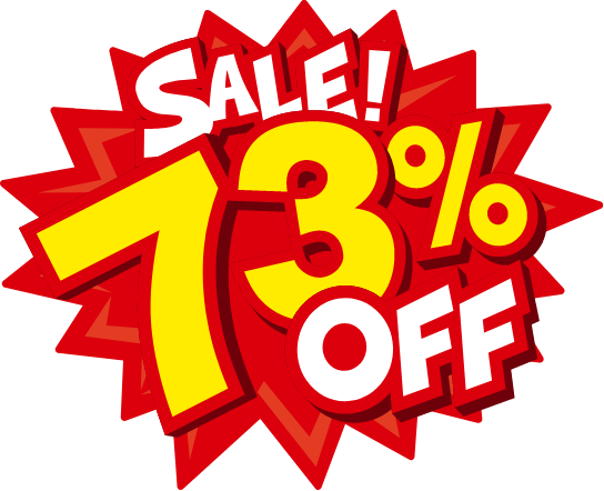 SALE73%OFF